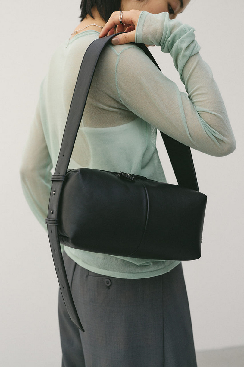 ワイドベルトスクエアバッグ