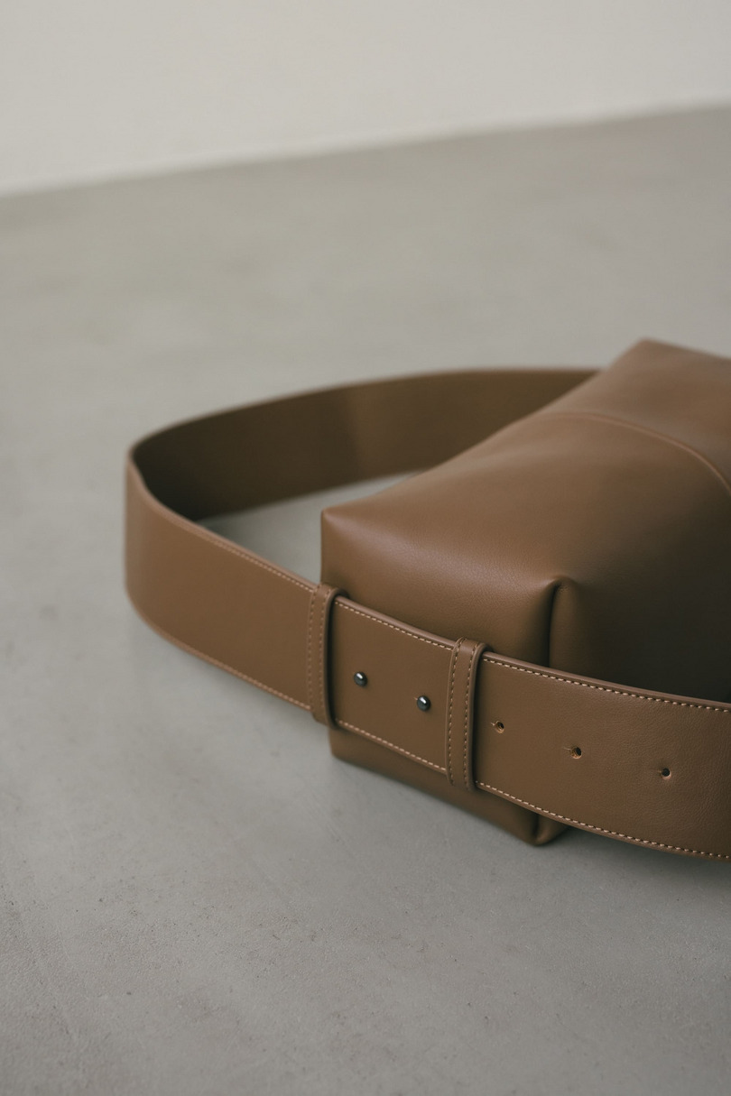 ワイドベルトスクエアバッグ 詳細画像 L/BRN 8