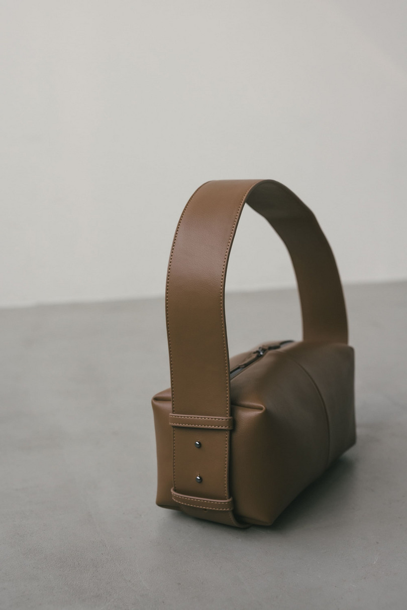 ワイドベルトスクエアバッグ 詳細画像 L/BRN 9