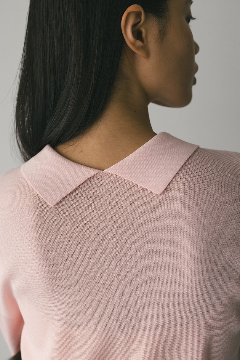 2WAYカラーニットポロ 詳細画像 PNK 10