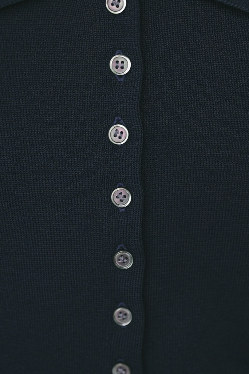 2WAYカラーニットポロ 詳細画像 NVY 16