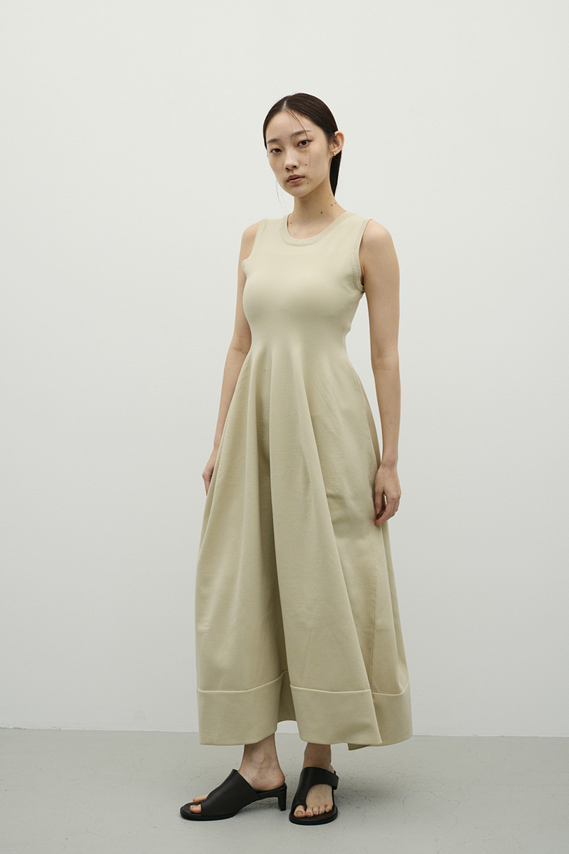 2ピースハーフスリーブポロニットワンピース 詳細画像 BEG 8