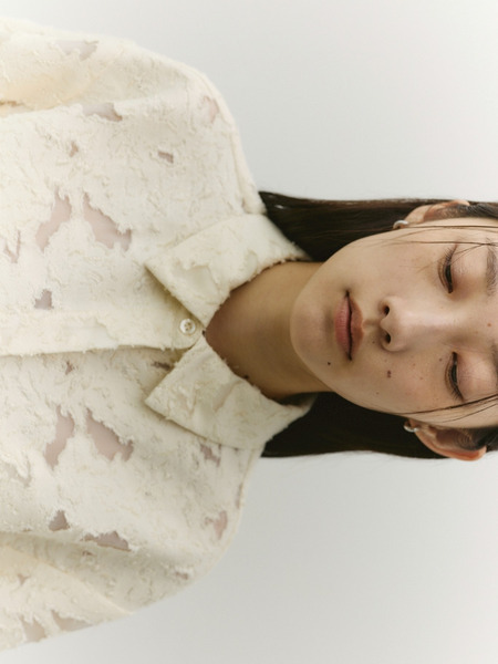 ジャガードショートジャケット