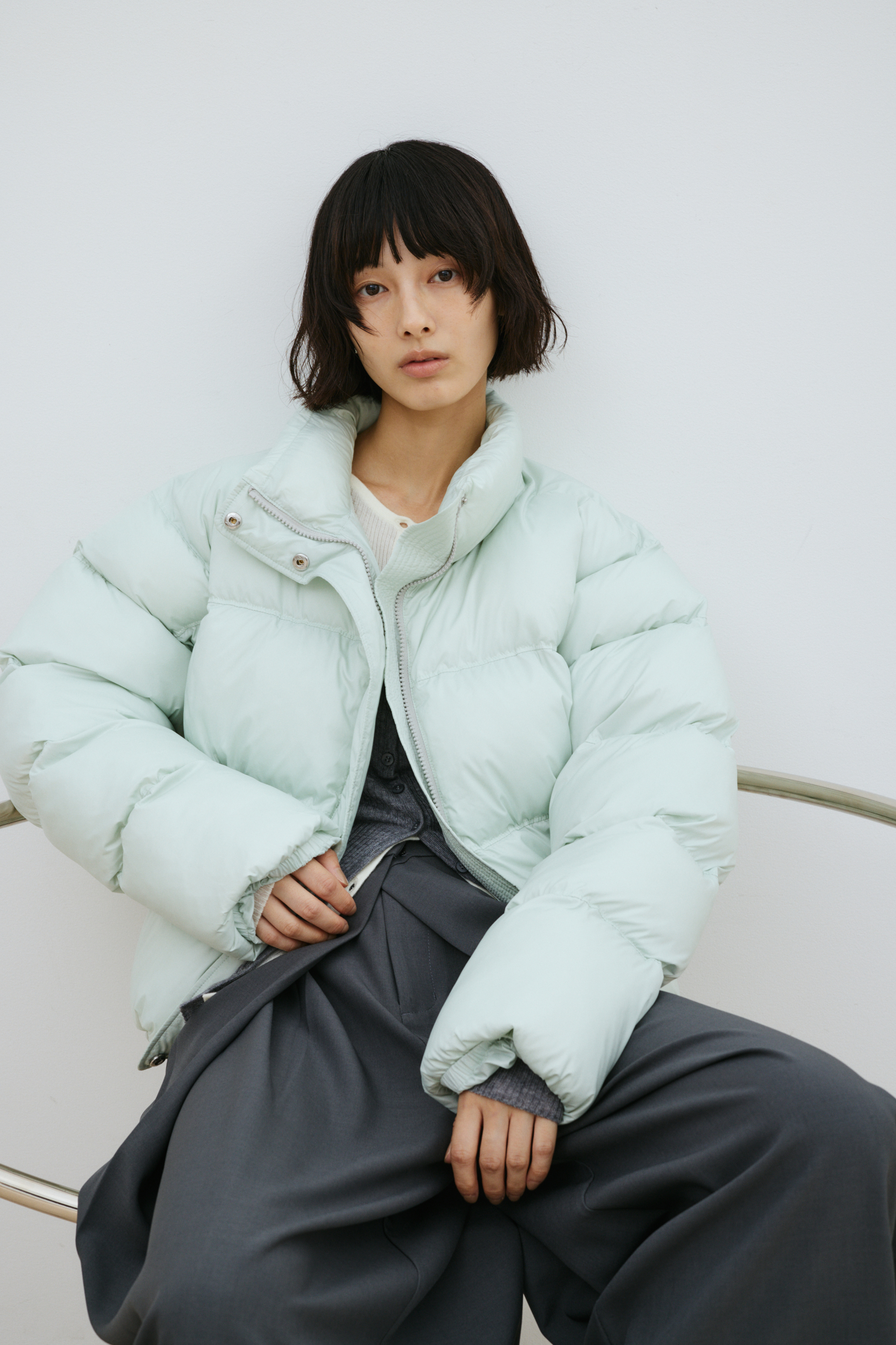 パッファースタンドブルゾン