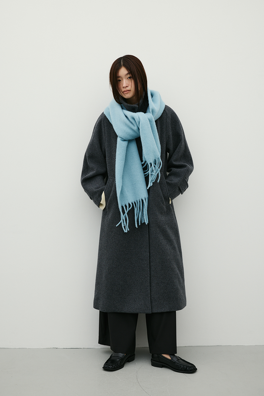 2WAYウールロングコート
